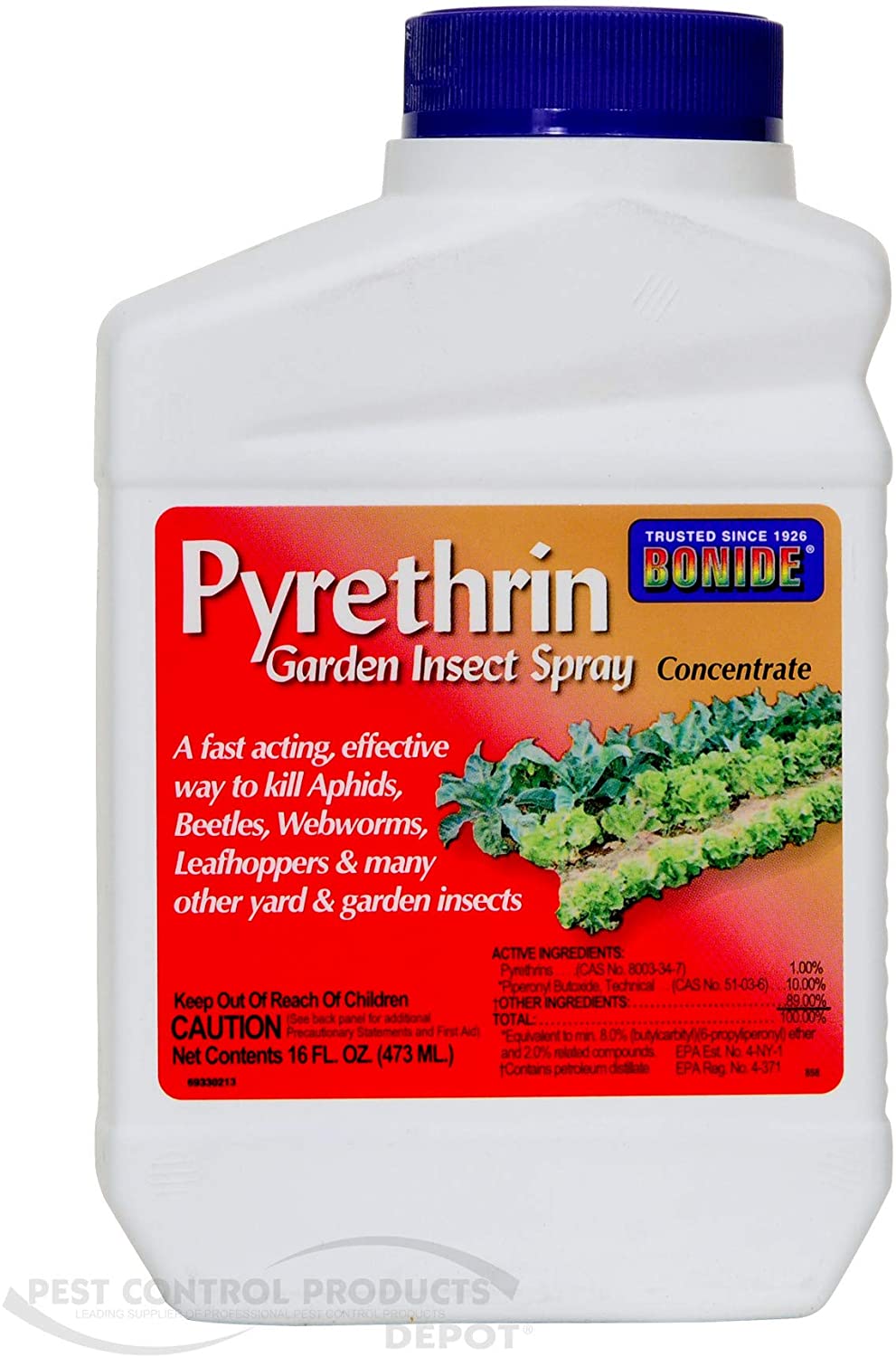 Pyrethrin Garden Spray<br> concentrate, 16 oz Jug