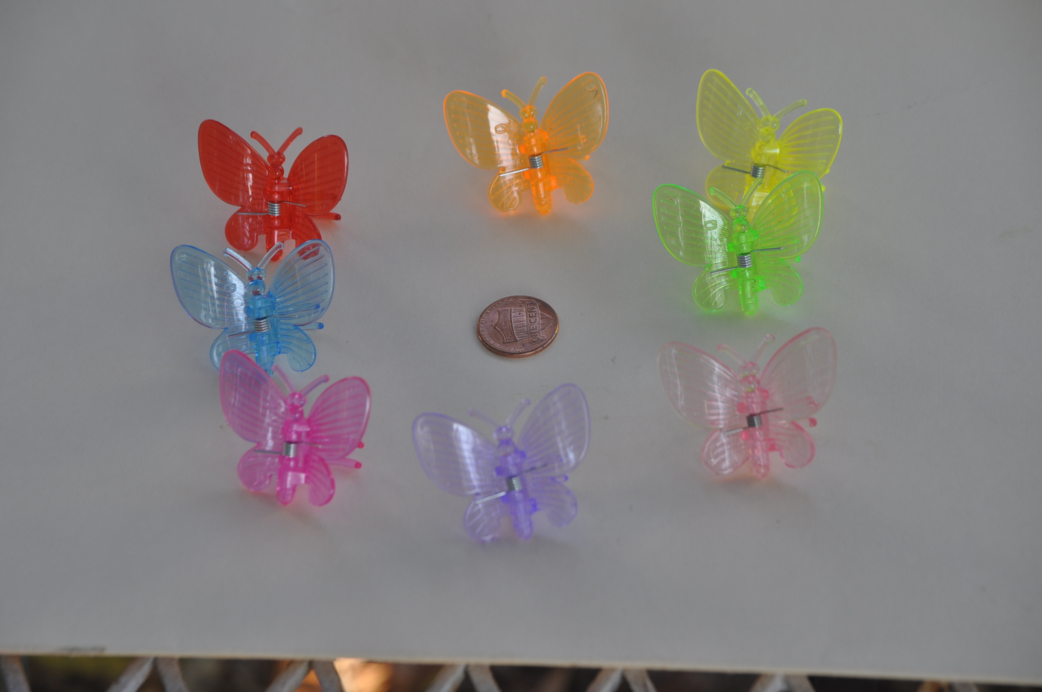 Orchid Stem Clips, Butterfly